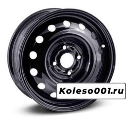 TREBL R-1676 16 / 6.5J PCD 4x100.00 ET 37.00 ЦО 60.10 Стальной / Черный