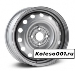 TREBL 53A43C 14 / 5.5J PCD 4x100.00 ET 43.00 ЦО 60.10 Стальной / Серебристый