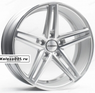 Vossen CV5 R18 8j ET+38 5*114.3 73.1 (ip-0288) silver machine face