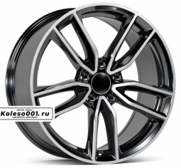 255 OEM R21 10J ET46 5*112 66.6 Black Machined