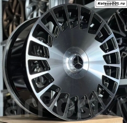 Mercedes r19 8.5/9.5j ET+35 5*112 66.6 (ip-2103 ab) black machine face 
