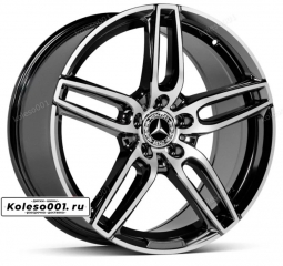 264 OEM R19 9J ET45 5*112 66.6  Black Machined