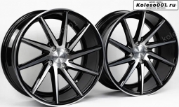 Style VPS-CVT R17 7.5j ET38 4*100 (G438)  Black MF