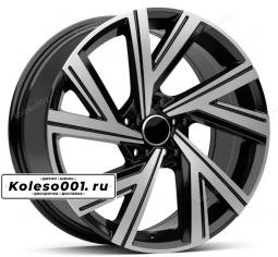 360 OEM R17 7.5J ET38 5*100 57.1 Black Machined