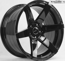 Shogun A1 R18 9.5j ET20 5*114.3 73.1 (S002A) Черный