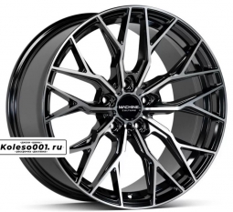 FF 204 R19 8.5J ET35 5*114.3 67.1 Black Machined Coating