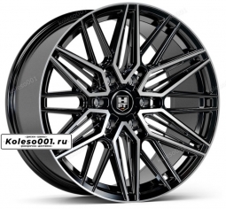 608 HFT R20 9.5J ET15 6*139.7 106.1 Black Machined