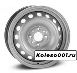 TREBL 6355 14 / 5.5J PCD 4x108.00 ET 37.50 ЦО 63.30 Стальной / Серебристый