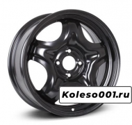 ТЗСК 16_Hyundai_Kia 16 / 6.5J PCD 4x100.00 ET 50.00 ЦО 54.10 Стальной / Черный