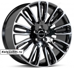 772 OEM R20 8.5J ET45 5*108 63.4 Black Machined