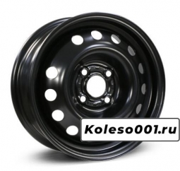 ALCAR STAHLRAD (KFZ) 6565 14 / 5.5J PCD 4x100.00 ET 45.00 ЦО 56.60 Стальной / Черный