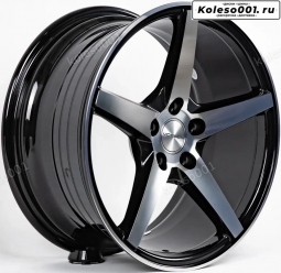Style VPS-303 R16 7.5j ET35 5*100 (G419) черный с полировкой 