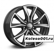 iFree Original ZV Sportage KC867 17 / 7.0J PCD 5x114.30 ET 48.50 ЦО 67.10 Литой / Черный с полированной лицевой поверхностью