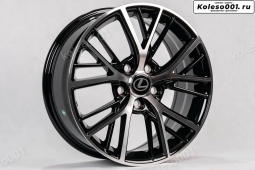 Lexus/Toyota R17 J7.0 ET45 5*114.3 (P068)  Black MF