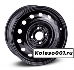 TREBL X40001 16 / 6.0J PCD 4x100.00 ET 52.00 ЦО 54.10 Стальной / Черный