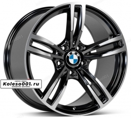 437 OEM R18 9.5J ET35 5*120 72.6 Black Machined