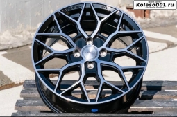 Style VPS HF2 R16 7.0j ET40 4*100 (G497) Черный с полировкой