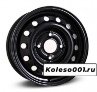 ACCURIDE Logan2 15 / 6.0J PCD 4x100.00 ET 40.00 ЦО 60.10 Стальной / Черный