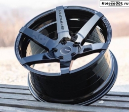 Shogun A1 R18 8.5J ET30 5*120 72.6 (S076)  Глянцевый черный