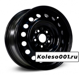 TREBL 64H38D 15 / 6.0J PCD 5x100.00 ET 38.00 ЦО 57.10 Стальной / Черный