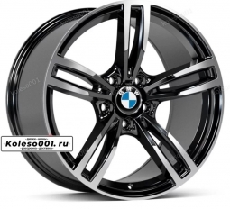 437 OEM R19 9.5J ET35 5*120 72.6 Black Machined