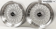 BBS RS R16 7.0/8.0J 4*114.3 / 4*100 73.1 (F123 F124) Silver ML