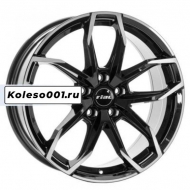 7,5x17/5x114,3 ET50 D67,1 Lucca Diamant black front polished