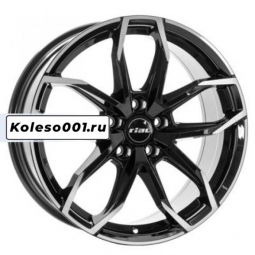 7,5x17/5x114,3 ET50 D67,1 Lucca Diamant black front polished