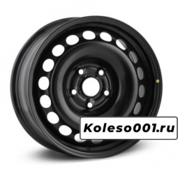 TREBL 9552 16 / 6.5J PCD 5x100.00 ET 48.00 ЦО 56.10 Стальной / Черный