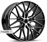 MC 308 R19 8.5J ET40 5*114.3 67.1 Black Machined Coating