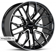 FF 205 R20 9J ET30 5*108 73.1 Black Machined Coating