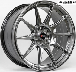 XXR 527 R18 8.75j ET+30 5*100/5*114.3 73.1 (H025) Hyper Black 