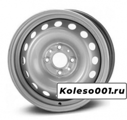 Magnetto 14013 14 / 5.5J PCD 4x100.00 ET 49.00 ЦО 56.60 Стальной / Серебристый