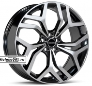 773 OEM R20 8J ET40 5*108 73.1 Black Machined