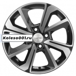 6x15/4x100 ET50 D60,1 KHW1501 (Vesta) Black-FP