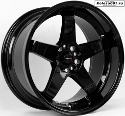 Style Nismo LM R18 9.5j ET12 5*114,3 (J117)  Черный