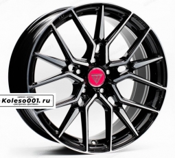 Wheelegend VLF22 R18 8j et+38 5*112 66.6 (ip-0861)  black machine face