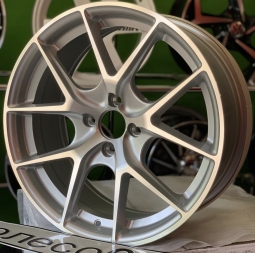 HRE R17*7.5 4/100 40et 73.1 hyper silver