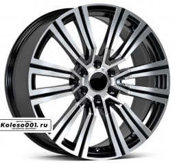 316 OEM R22 8.5J ET45 6*139.7 95.1 Black Machined