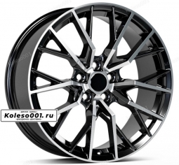 331 OEM R18 8J ET35 5*114.3 60.1 Black Machined