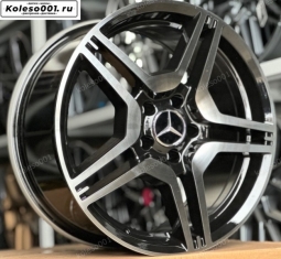 Mercedes r18 8.5j ET+40 5*112 66.6 (ip-1539) black machine face