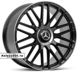 257 OEM R22 9.5J ET45 5*112 66.6 Matt Black Lip