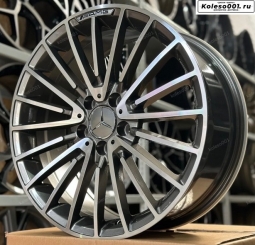 Mercedes r18 8j ET+40 5*112 66.6 (ip-2099) gunmetal machine face