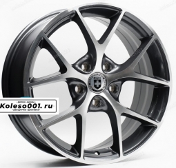 HRE R18 8.5j ET+35 5*114,3 73.1 (ip-1245) gunmetal machine face