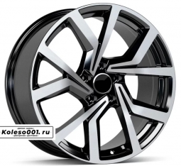 353 OEM R17 7.5J ET38 5*112 66.6 Black Machined