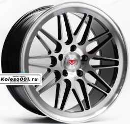  Vossen LC107 R18 9j ET+38 5*114.3 73.1 (iP-0146) black machine face