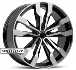 351 OEM R18 8J ET38 5*112 57.1 Black Machined