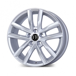 FR Replica SK134T 6.5x16/5x100 D57.1 ET35 Silver для Skoda Rapid