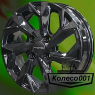 Диск 5.5j-14" 4*98 35 58.5 Black Khomen Wheels KHW-1402   Арт KHW104102