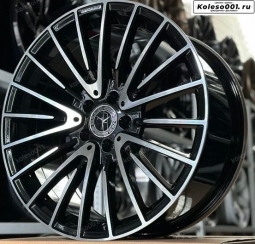 Mercedes r18 7.5j ET+40 5*112 66.6 (ip-1946 a) Black machine face